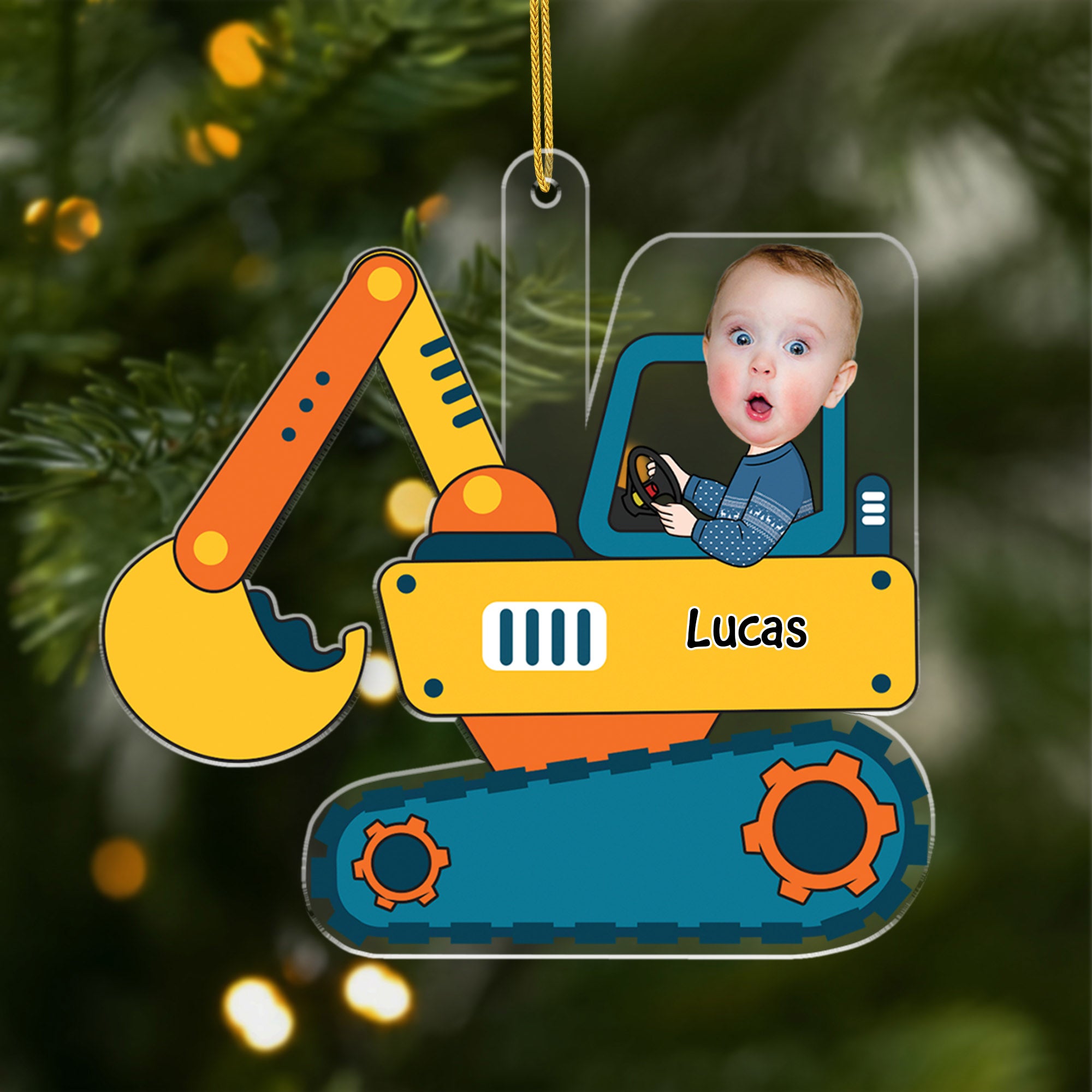 5581OUS1 personalized baby christmas gifts acrylic construction ornaments 5581O6TZK