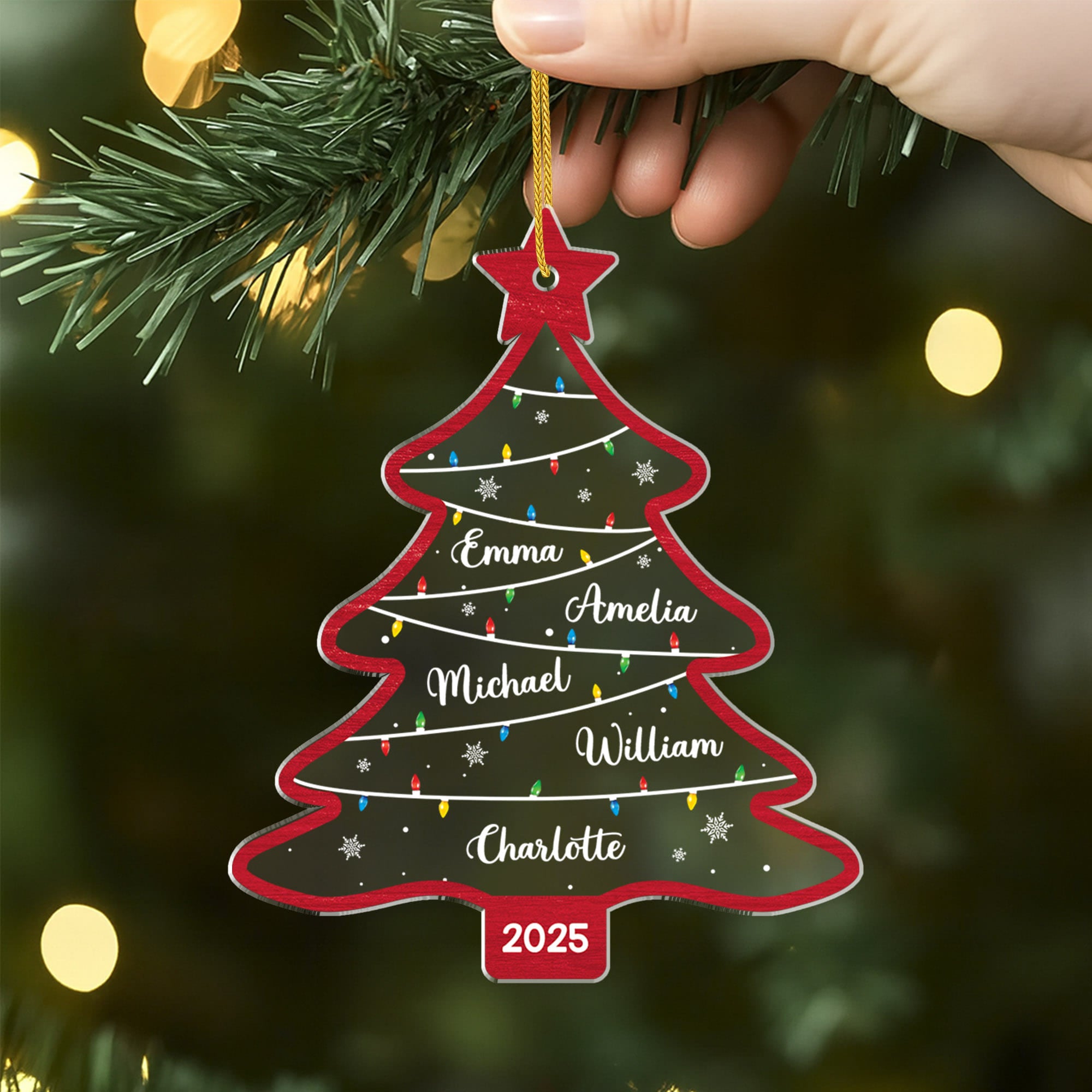 5584OUS2 personalized family gifts acrylic christmas tree ornaments with names 5584O6LZI