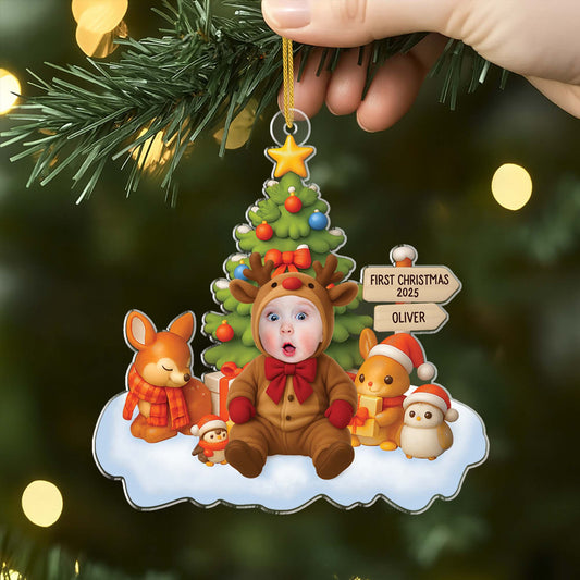 5586OUS2 personalized acrylic ornaments baby first christmas ornament_ 5586OTUAK