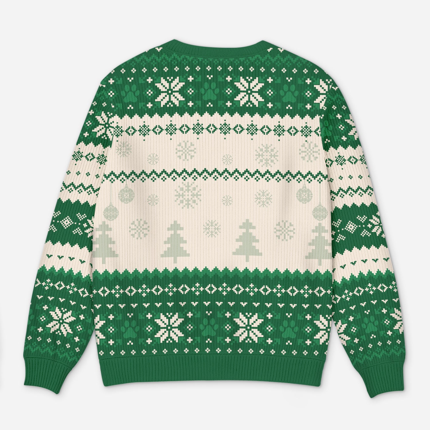 5652WUK3 personalized ugly christmas sweater life is better with dogs 5652WKZNC