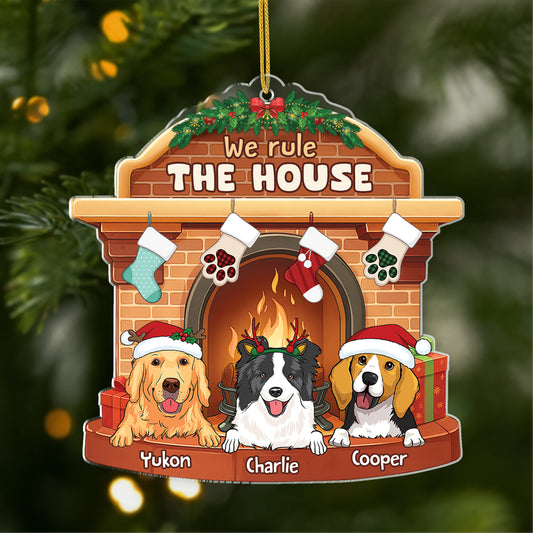 5653OUSK1 personalized gifts for dog owners acrylic christmas ornaments 5653O3YNC
