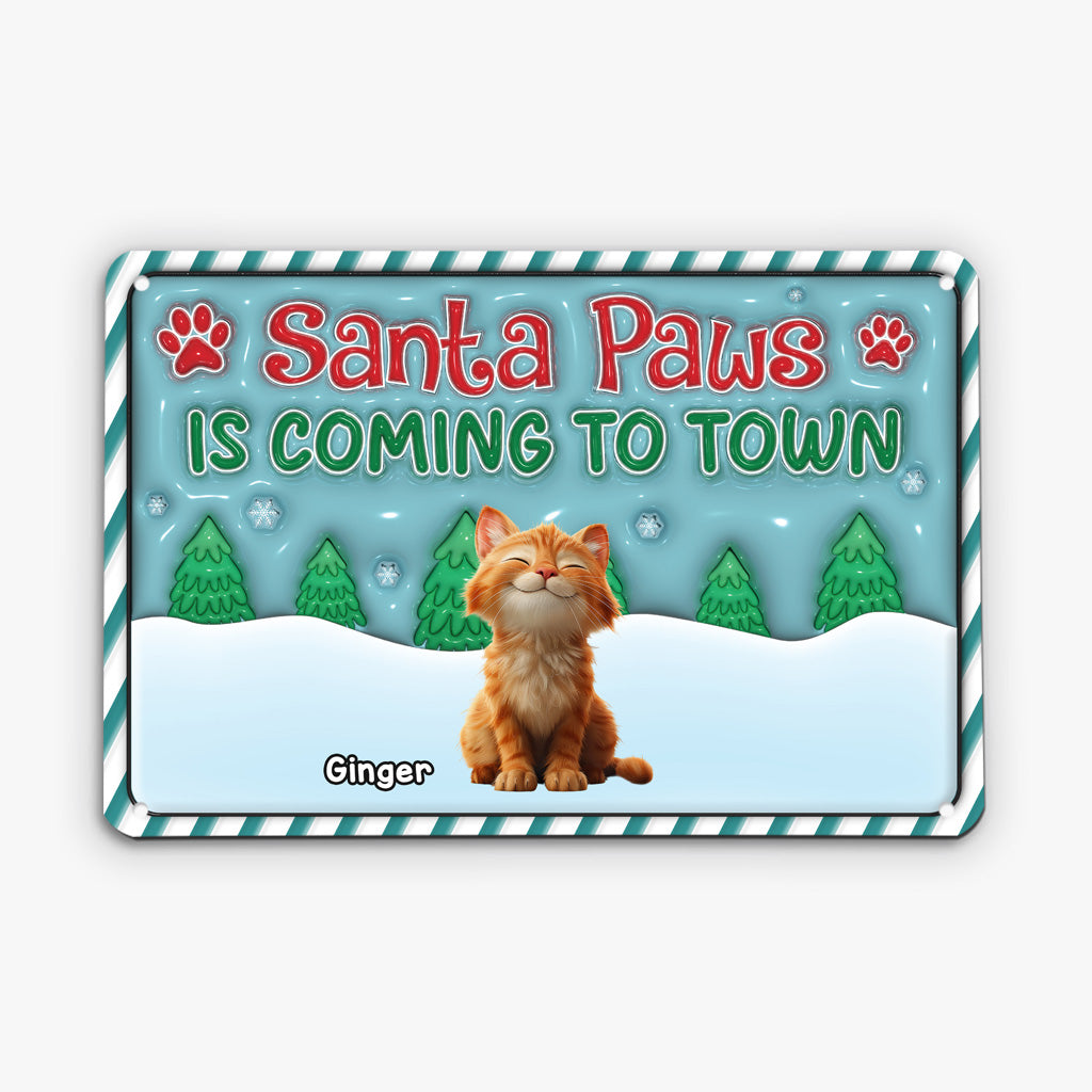 5656EUK1 christmas gifts for cat lovers custom cat metal signs 5656ETYAD