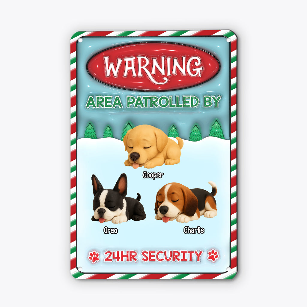 5681EUK2 personalized metal signs christmas gifts for dog lovers 5681ETYAC