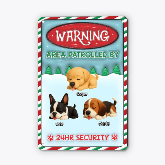 5681EUK2 personalized metal signs christmas gifts for dog lovers 5681ETYAC