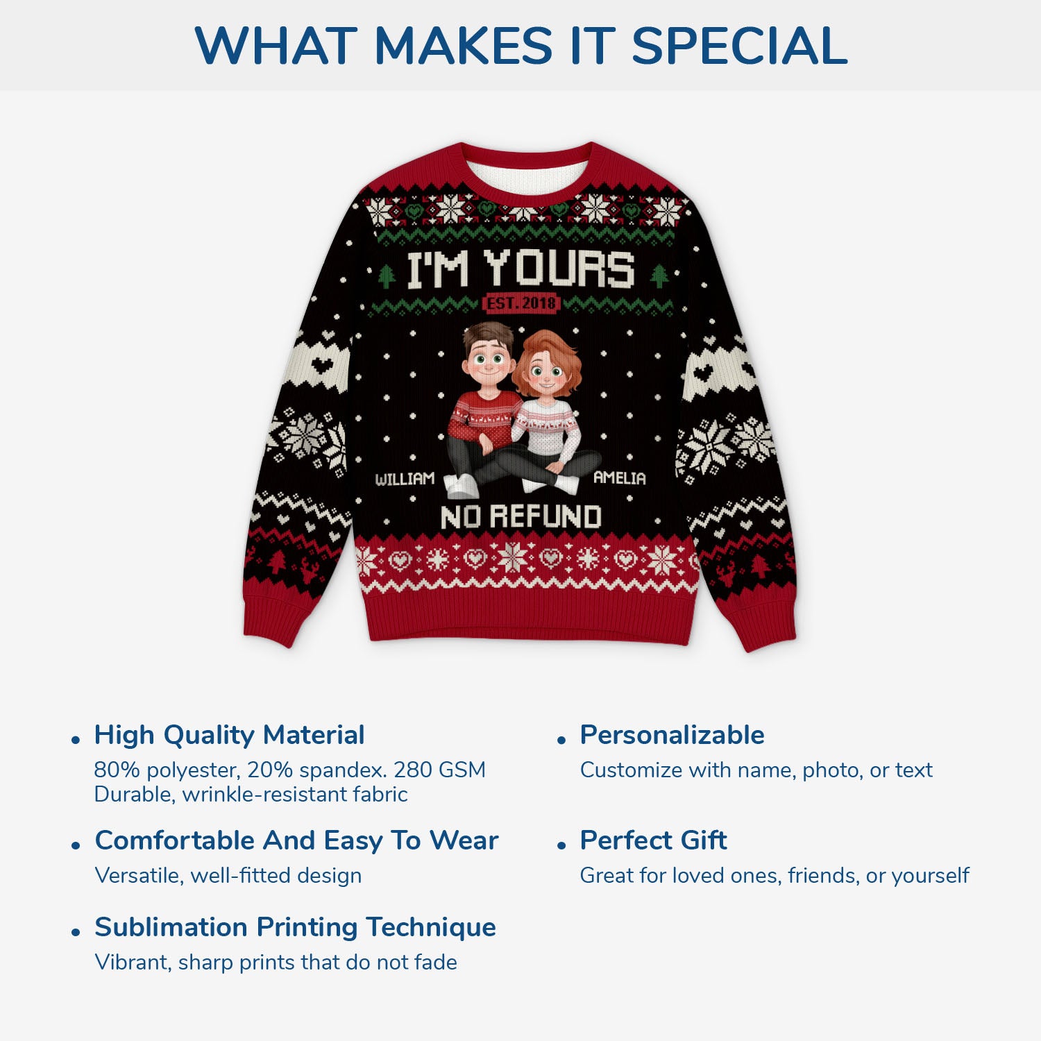 5701WUK5 personalized ugly christmas sweaters for couples with photos 5701W3ZQG