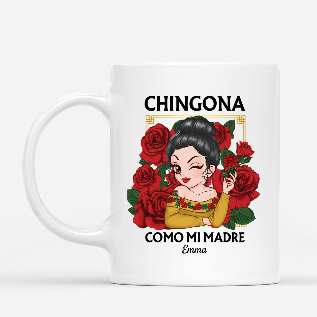 5725MUK1 personalized gifts for her chingona como mi madre mug 5725M8ZAA