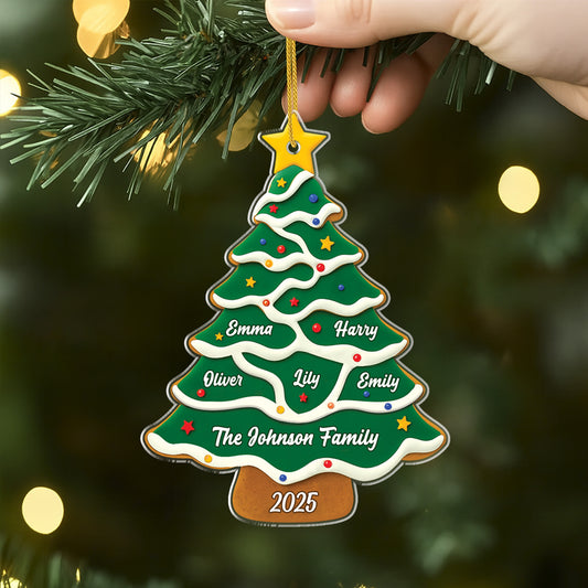 5741OUS2 personalized family gifts acrylic christmas tree ornaments 5741OTTMI