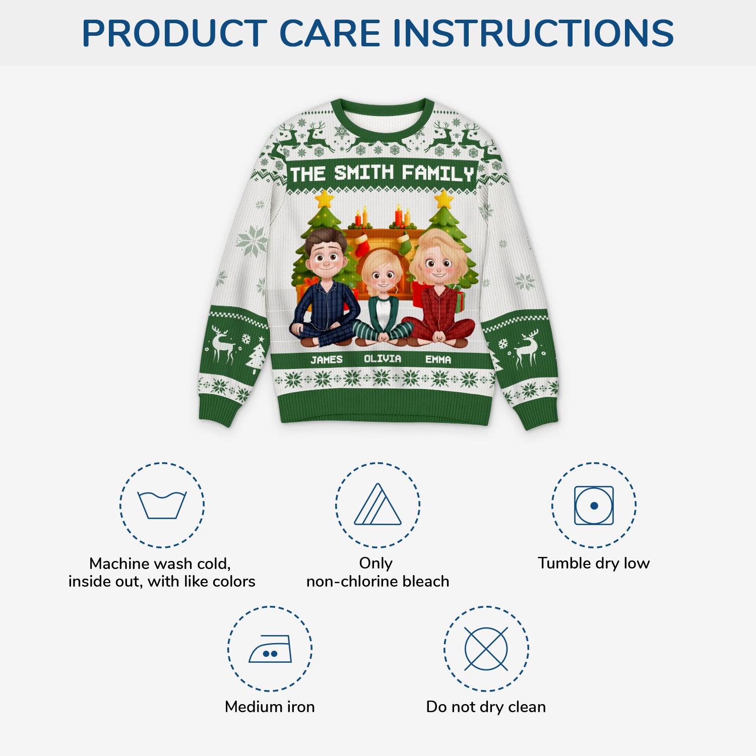 5783WUS4 personalized family ugly sweaters_ family christmas gifts 5783W8MZI