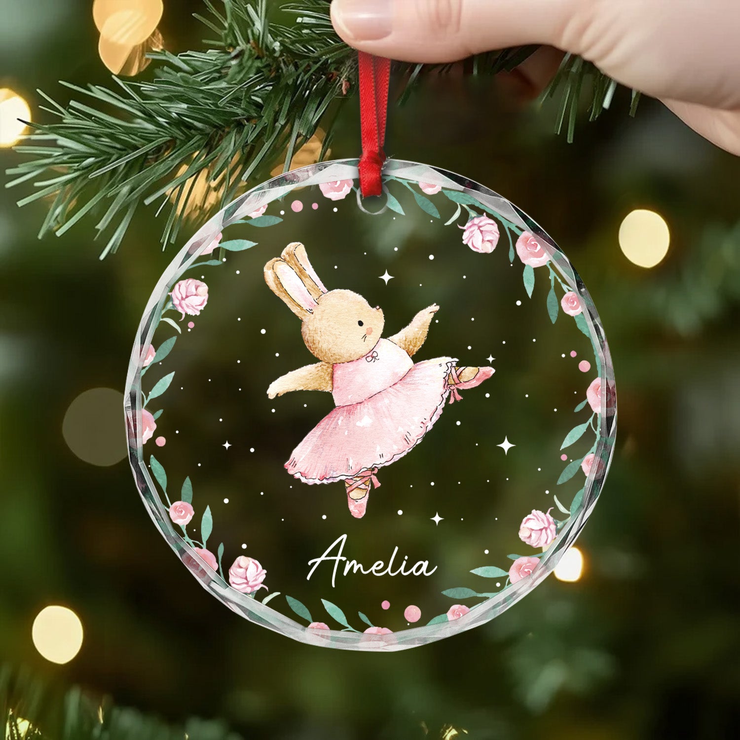 5797OUS2 personalized glass ballet ornament christmas gifts for kids 5797O8MTK