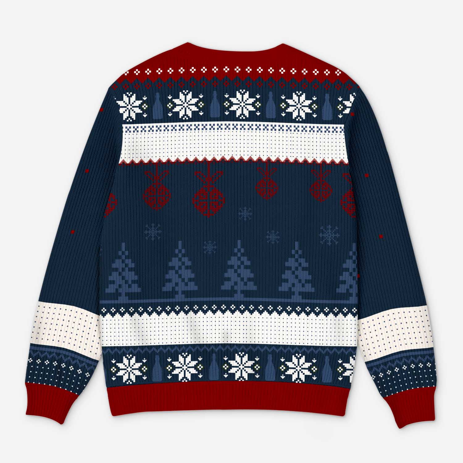 5798WUK3 custom photo ugly christmas sweater gifts for alcohol lovers 5798WKZCB