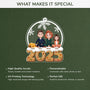5822OUK4 custom gifts for family with pets acrylic family christmas ornaments 5822OTYAI