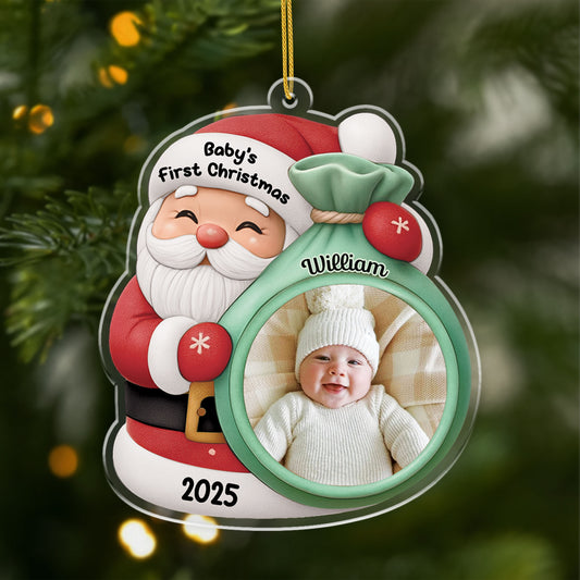5835OUS1 personalized acrylic babys first christmas photo ornament_ 5835O3LQK