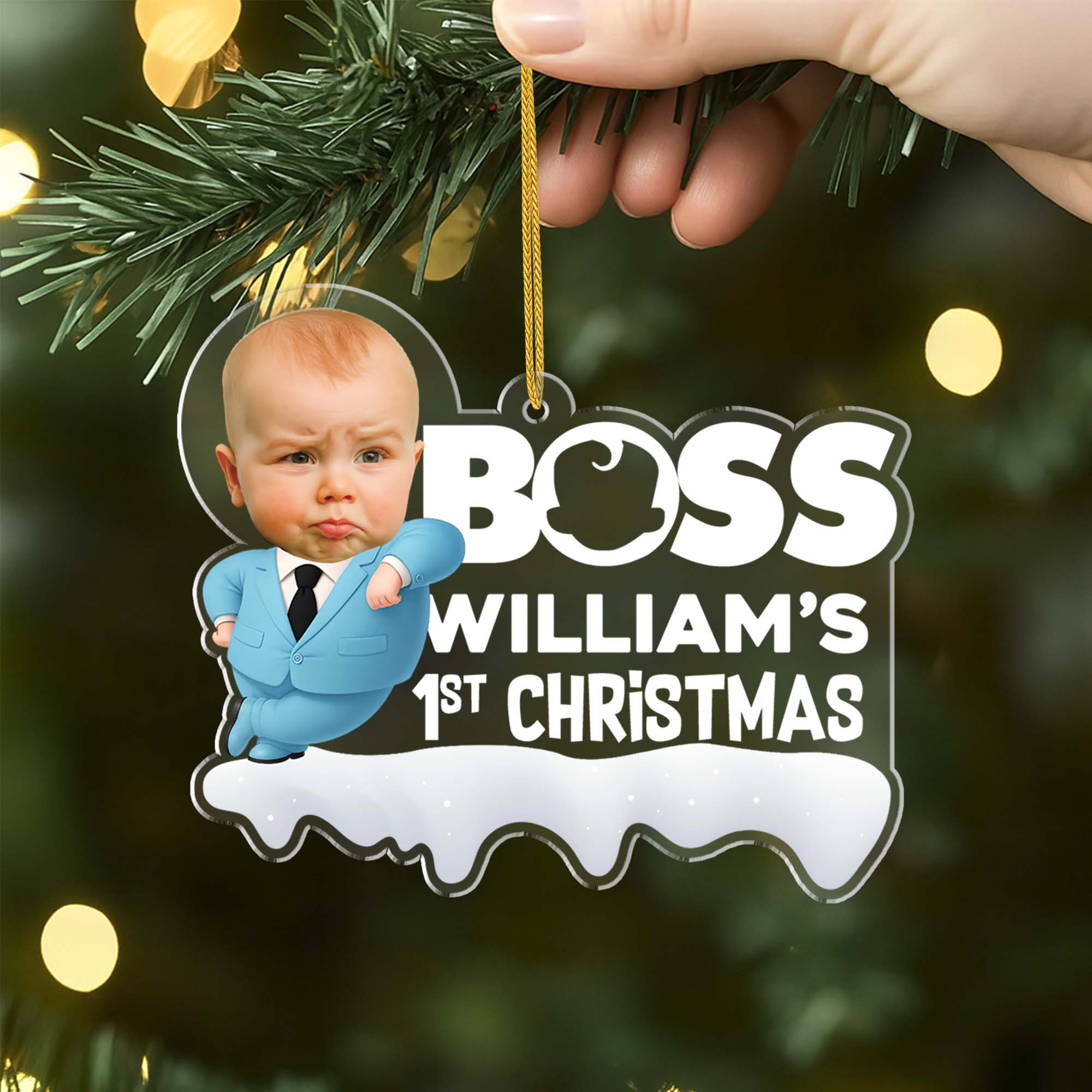 5851OUS2 3d printing effect babies first christmas ornament_ custom acrylic photo ornaments 5851OKTQK