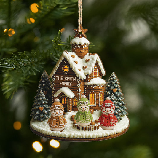5865OUK1 3d printing effect custom 1 layered wood ornaments family christmas gifts 5865OKL5I