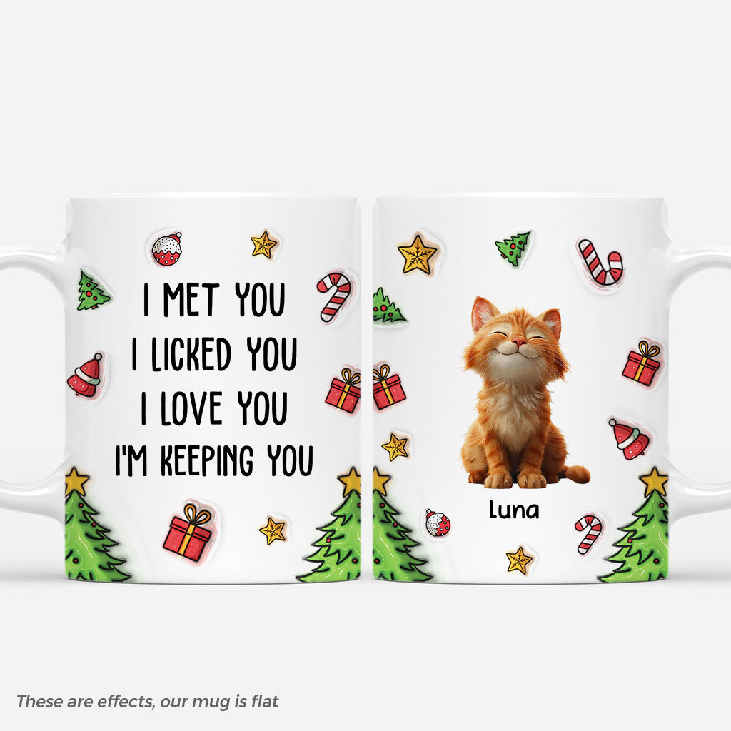 5875MUS1 im keeping you christmas mug custom gifts for cat lovers 5875MTTTD