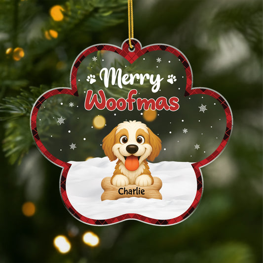5897OUK1 custom dog christmas ornaments_ acrylic gifts for dog lovers 5897OKZZC