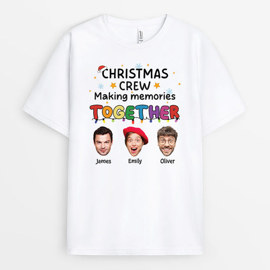 5912UK1 christmas crew shirts with faces personalized gifts for friends 5912AKZMF