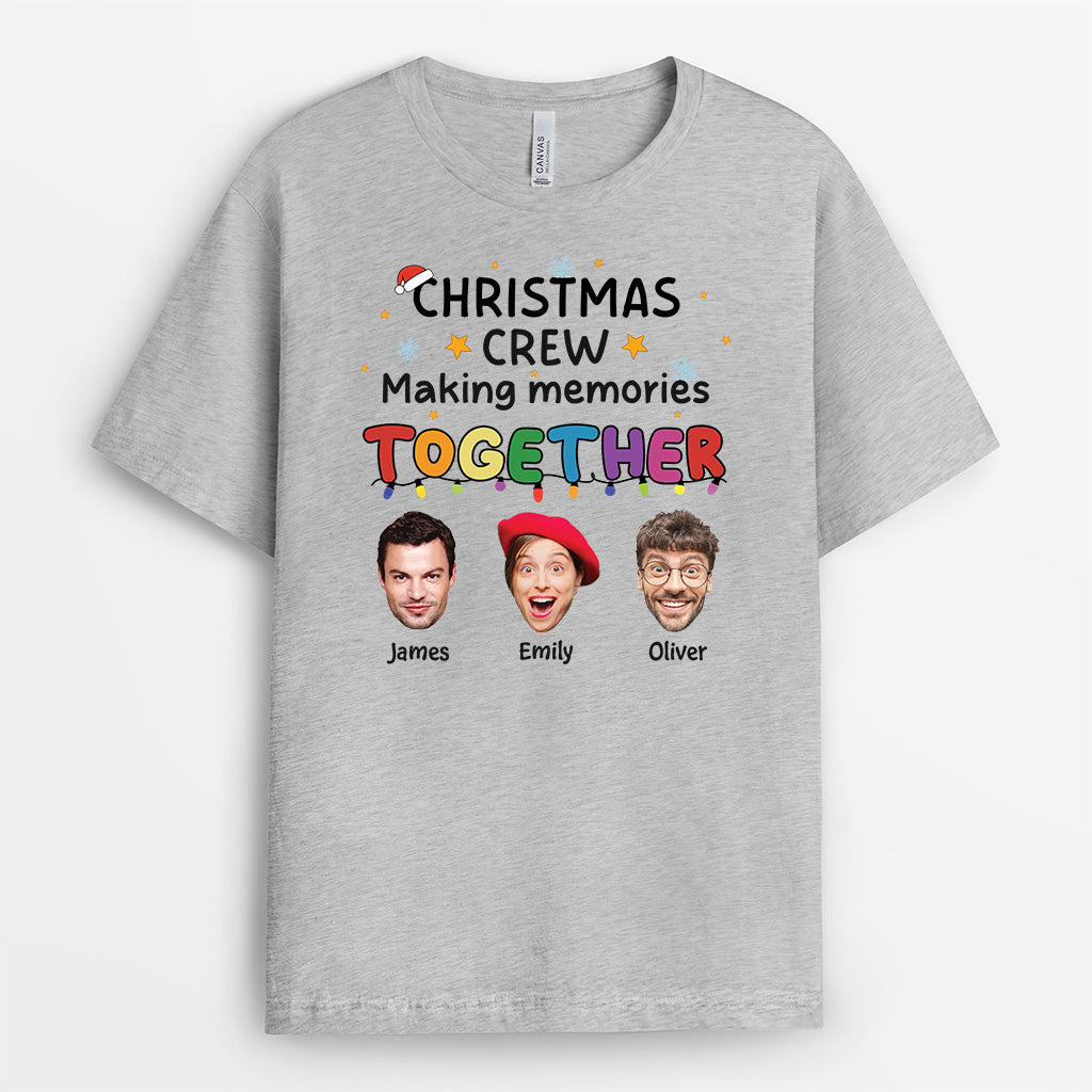 5912USK2 christmas crew shirts with faces personalized gifts for friends 5912AKZMF