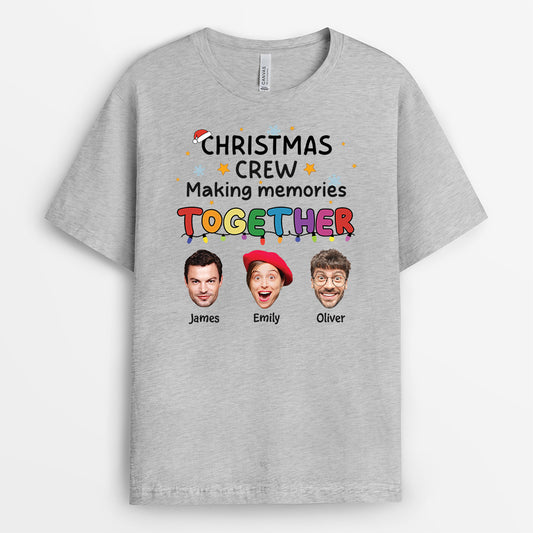 5912USK2 christmas crew shirts with faces personalized gifts for friends 5912AKZMF