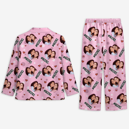 5918VUS2 besties pajamas with faces personalized gifts for best friends 5918V8XCF