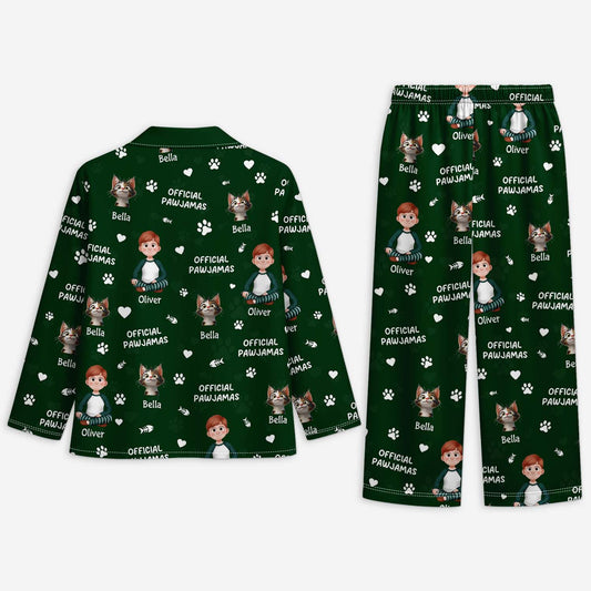 5924VUK2 personalized cat pajamas cat lover gifts official pawjamas 5924V3YND