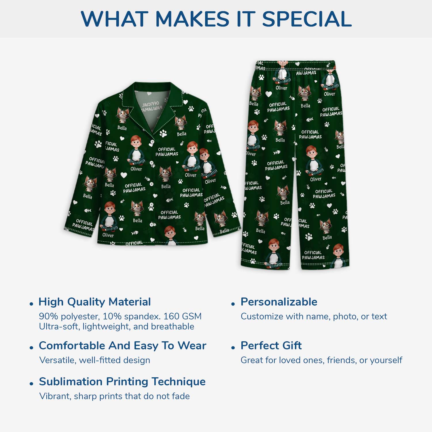 5924VUK5 personalized cat pajamas cat lover gifts official pawjamas 5924V3YND