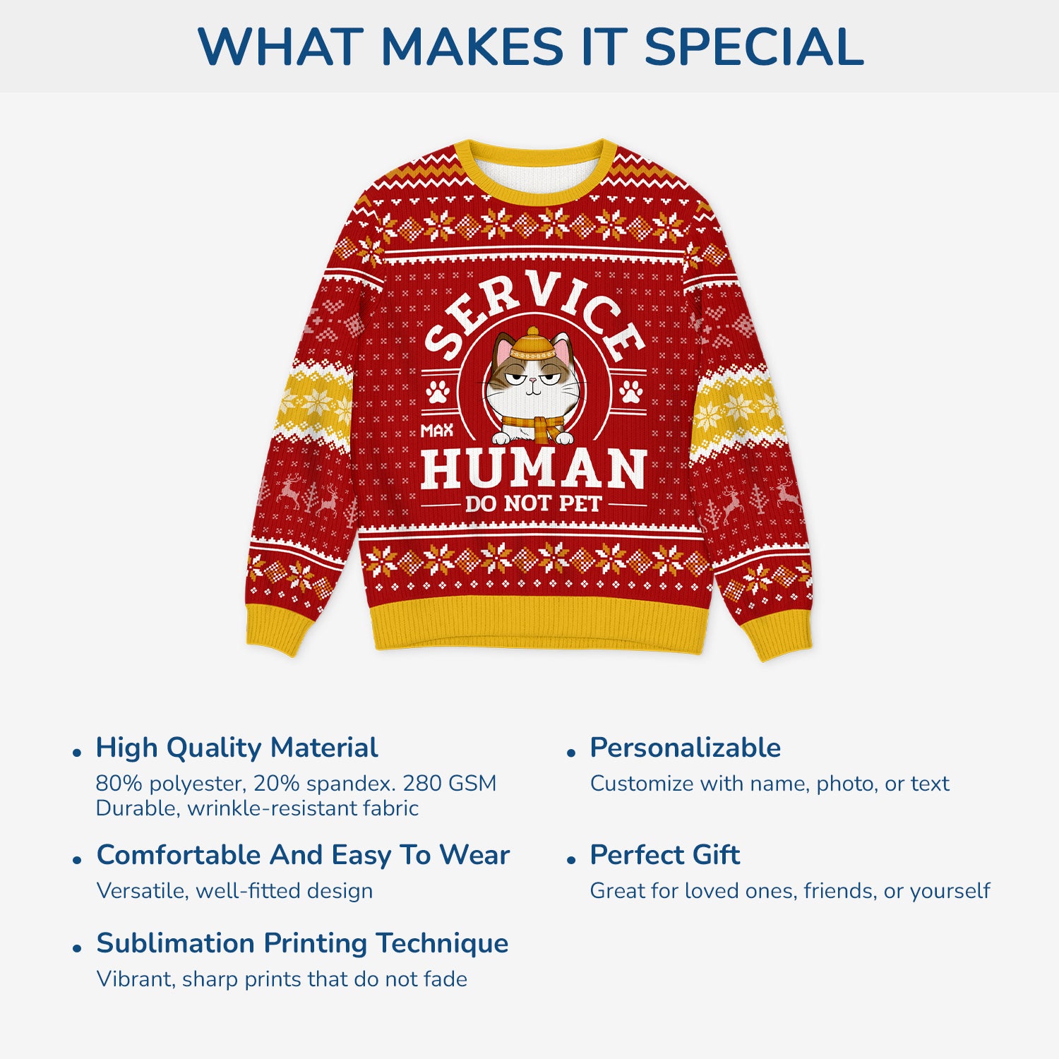5943WUS5 personalized cat ugly christmas sweater service human do not pet_ 5943WKKND