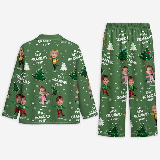 5955VUK2 custom christmas pajamas_ with faces gifts for grandpa grandma 5955V8YZB