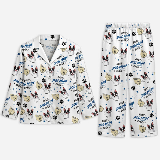 5966VUK1 best dog mom ever pajamas personalized gifts for dog owners 5966V8YAC