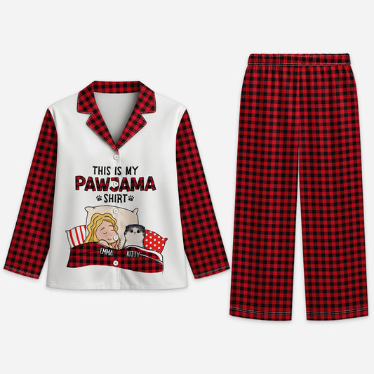 5971VUK1 this is my pajama shirt custom cat pajamas cat lover gifts 5971VKZQD