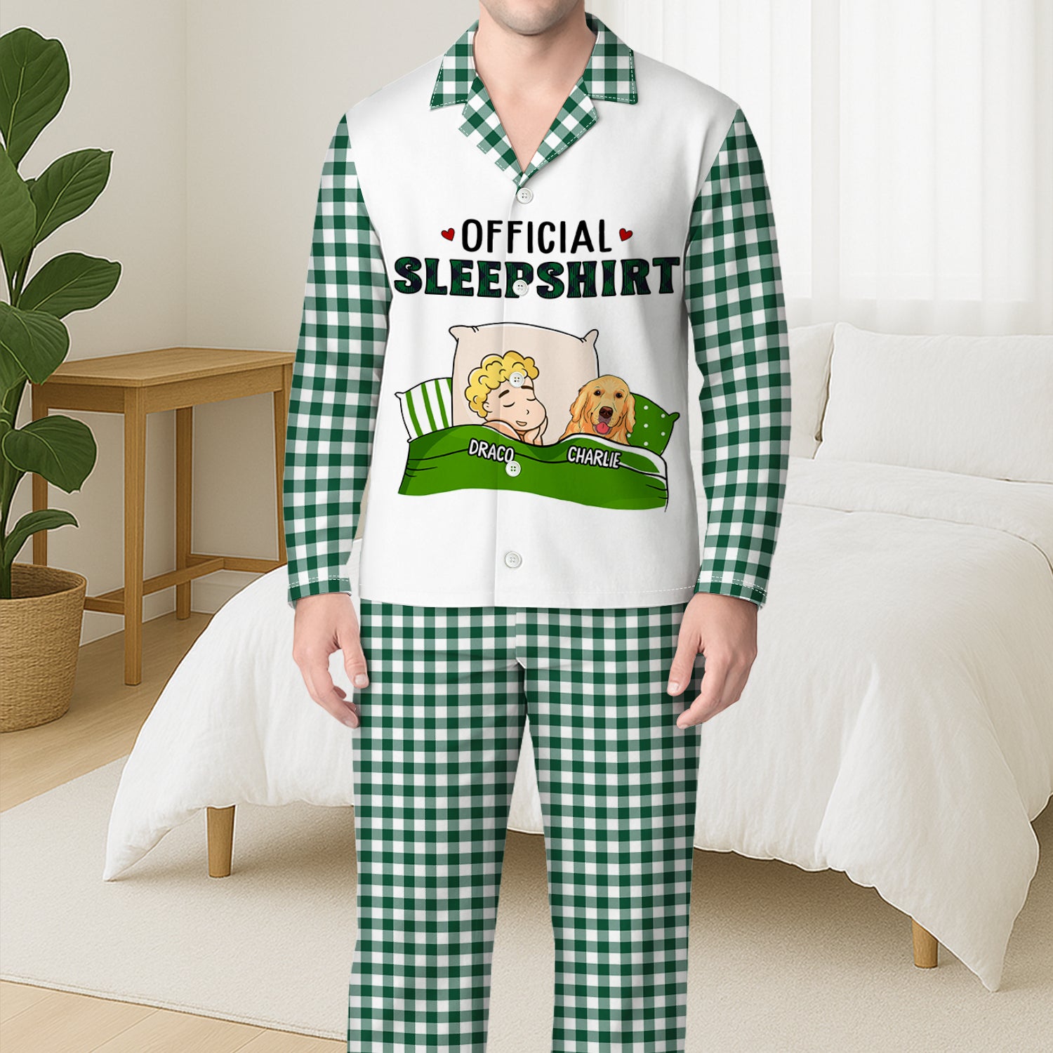 5978VUS3 2 custom dog pajamas gifts for dog lovers official sleepshirt 5978VKYCC