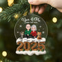 5979OUS2 3d printing effect acrylic couple with cat ornament custom xmas gifts 5979O8MTD