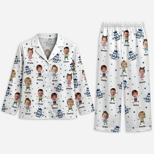 5995VUS1 custom pajamas with faces_ gifts for dad mom 5995V6MMB