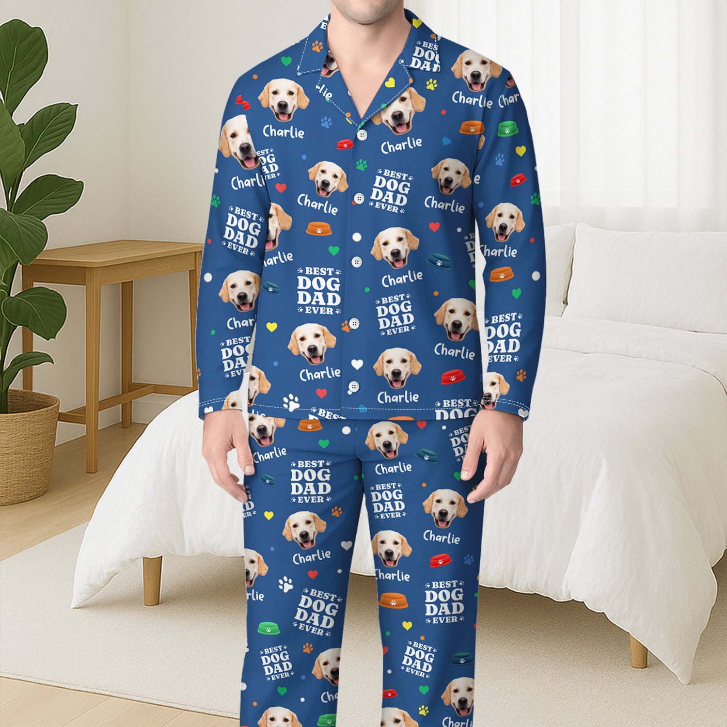 6009VUS3 personalized pajamas with dog face best dog mom ever gifts 6009V8MNC