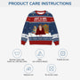 6044WUS4 personalized ugly christmas sweater book lover gifts for her him 6044W6QNA