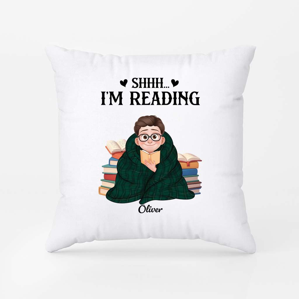 6060PUS2 just one more chapter pillow personalized gifts for book lovers 6060P