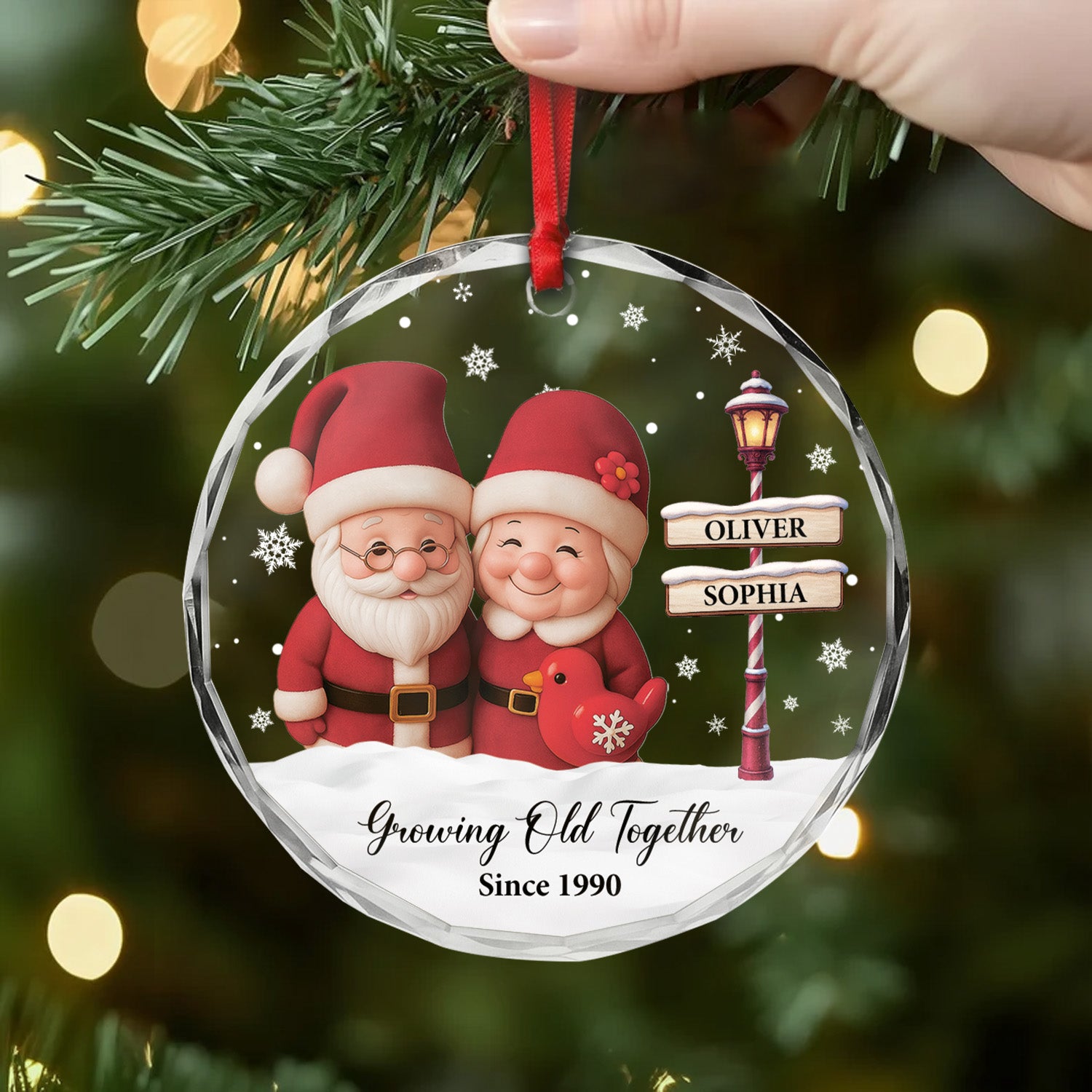 6070OUS2 glass santa christmas ornaments personalized gifts for couples 6070OKT5G_320edb96 45d3 4f5d a3af 1bd066fc86f6