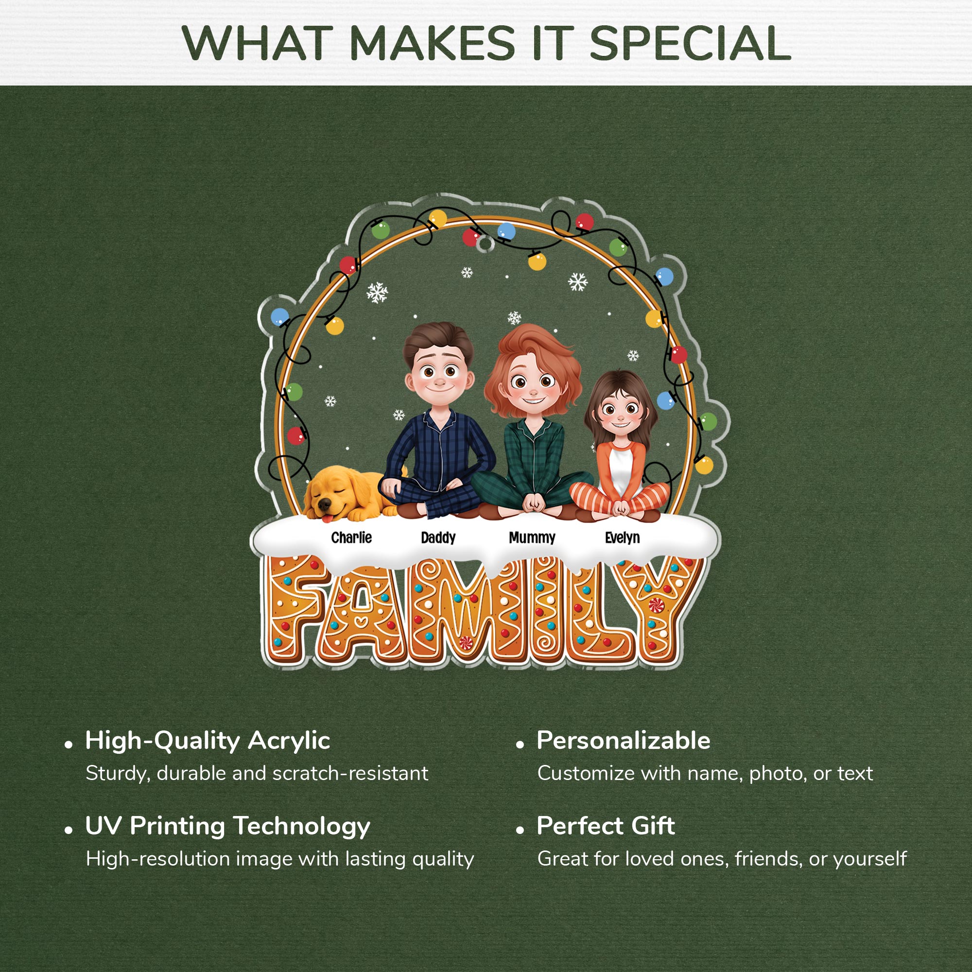 6077OUK4 personalized photo christmas ornaments_ acrylic family gifts 6077O6YAI
