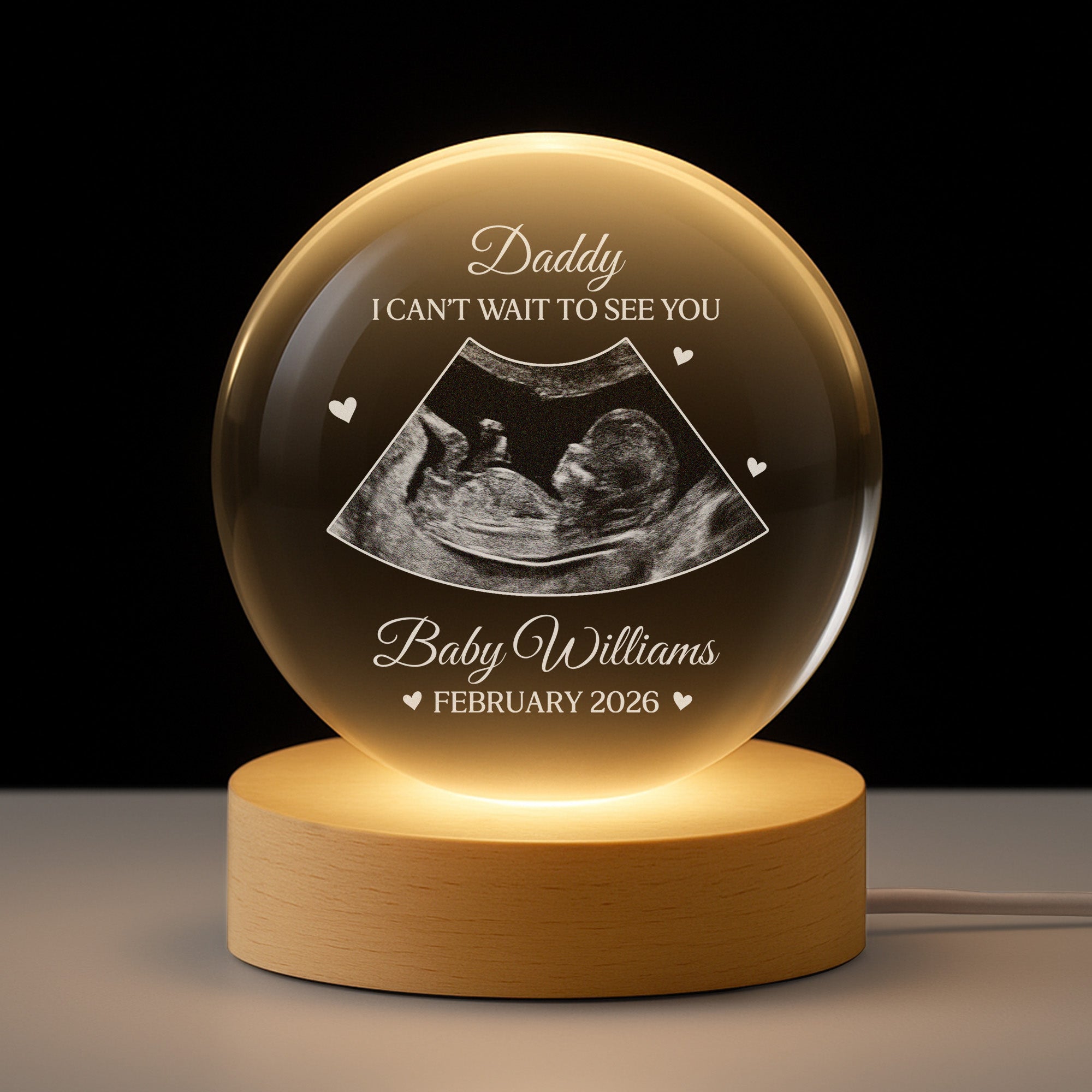 6137LUk1 crystal ball lamp with photo personalized newborn gifts 6137L3LMB_1