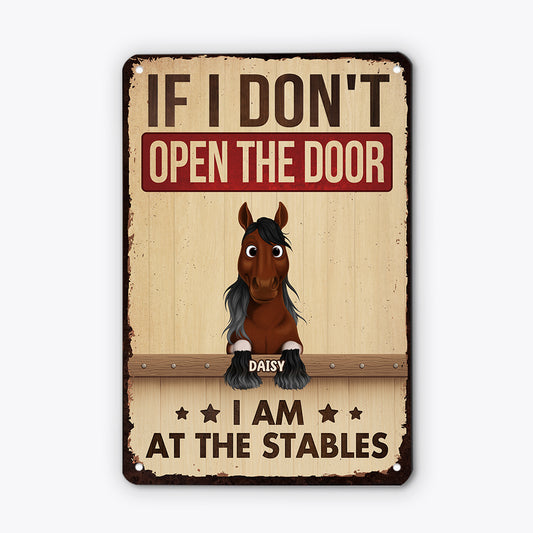 6163EUS2 personalized metal horse signs_ gifts for horse lovers 6163E8QZU