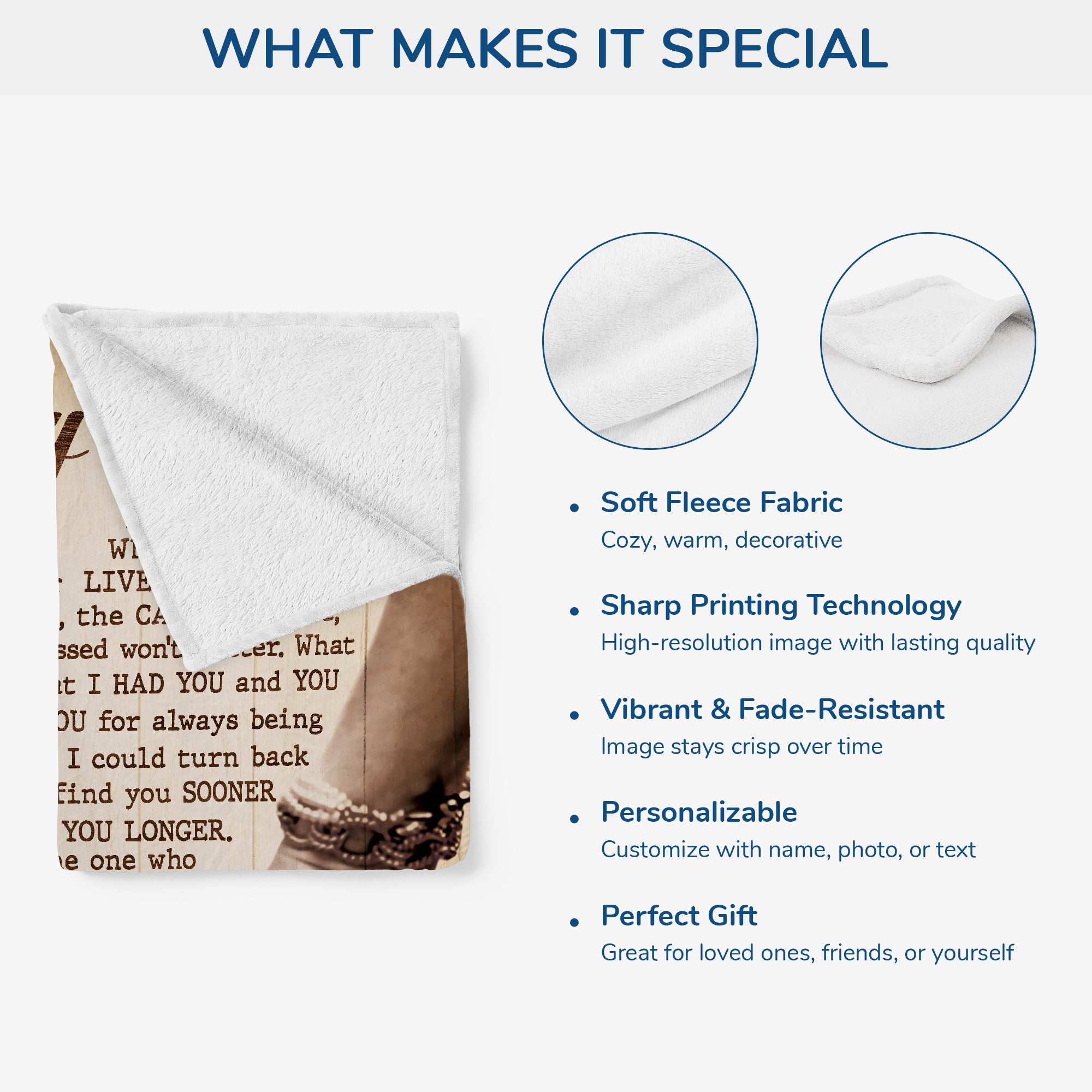 6188BUS4 to my wife blanket from husband_ personalized couple gifts 6188BTMCG