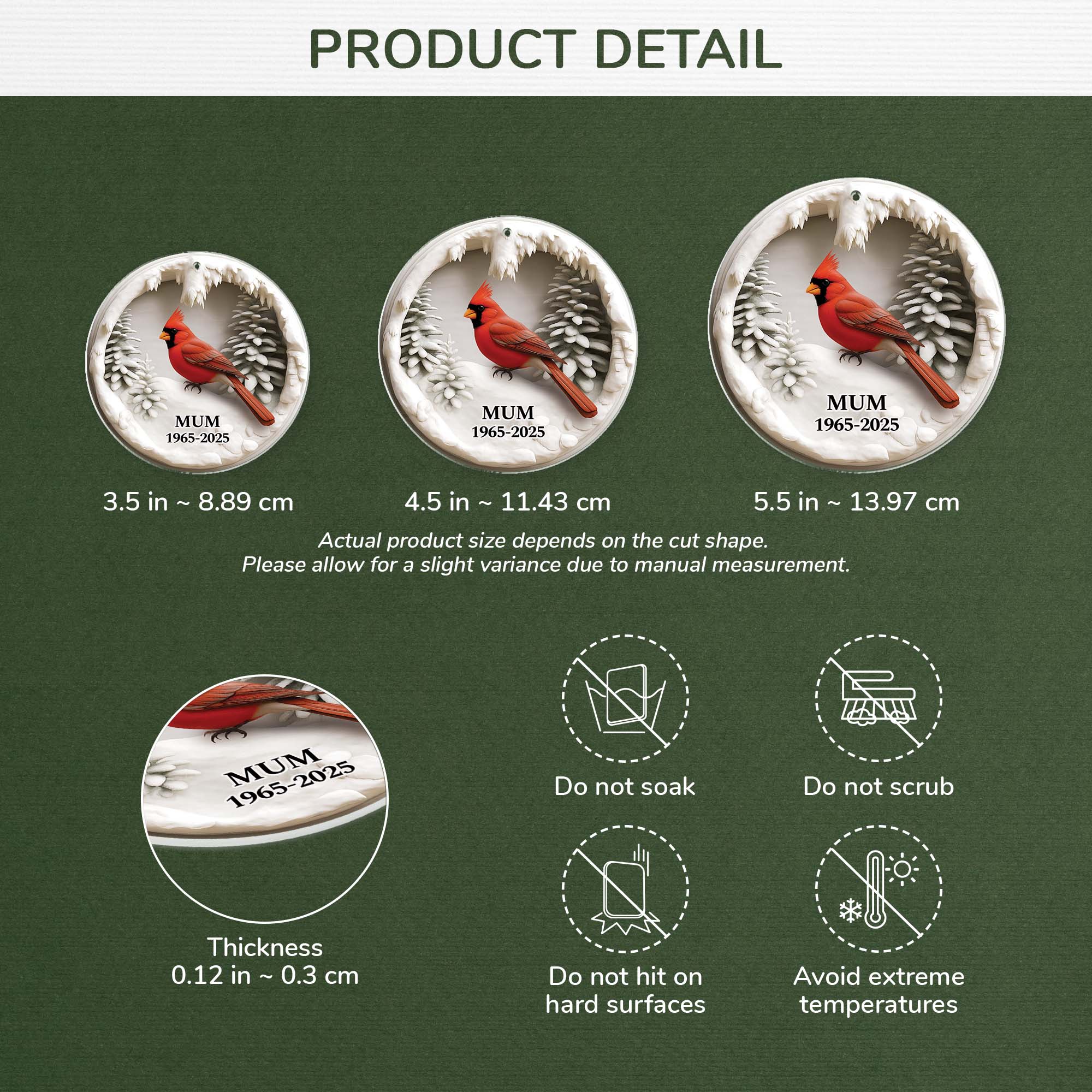 6231OUk1 3d printing effect acrylic cardinal christmas ornament_s custom memorial gifts 6231O8LCA_3