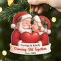 6238OUS2 3d printing effect acrylic santa claus ornament_s custom gifts for couples 6238OKQNG