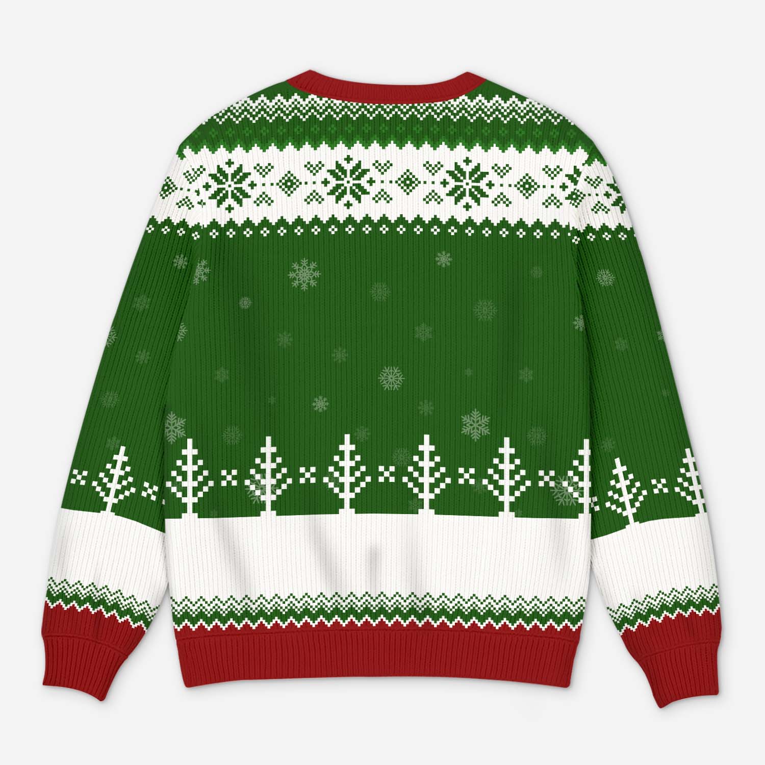 6249WUS3 growing old together ugly christmas sweater custom gifts for couples 6249WKLNG