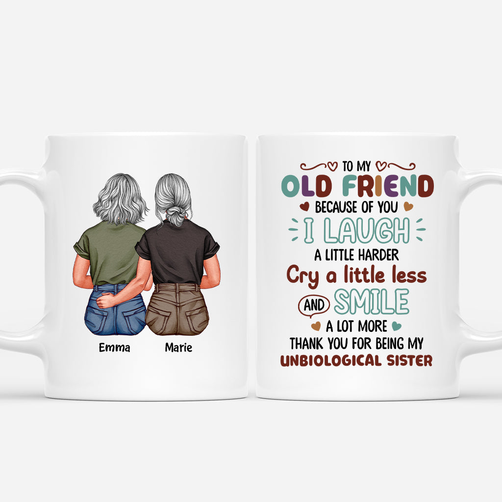6282MUS1 to my old friend mug personalized best friend gifts 6282M