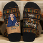 6298JUS1 personalized socks for book lovers unique gifts for readers 6298J3LMA_2