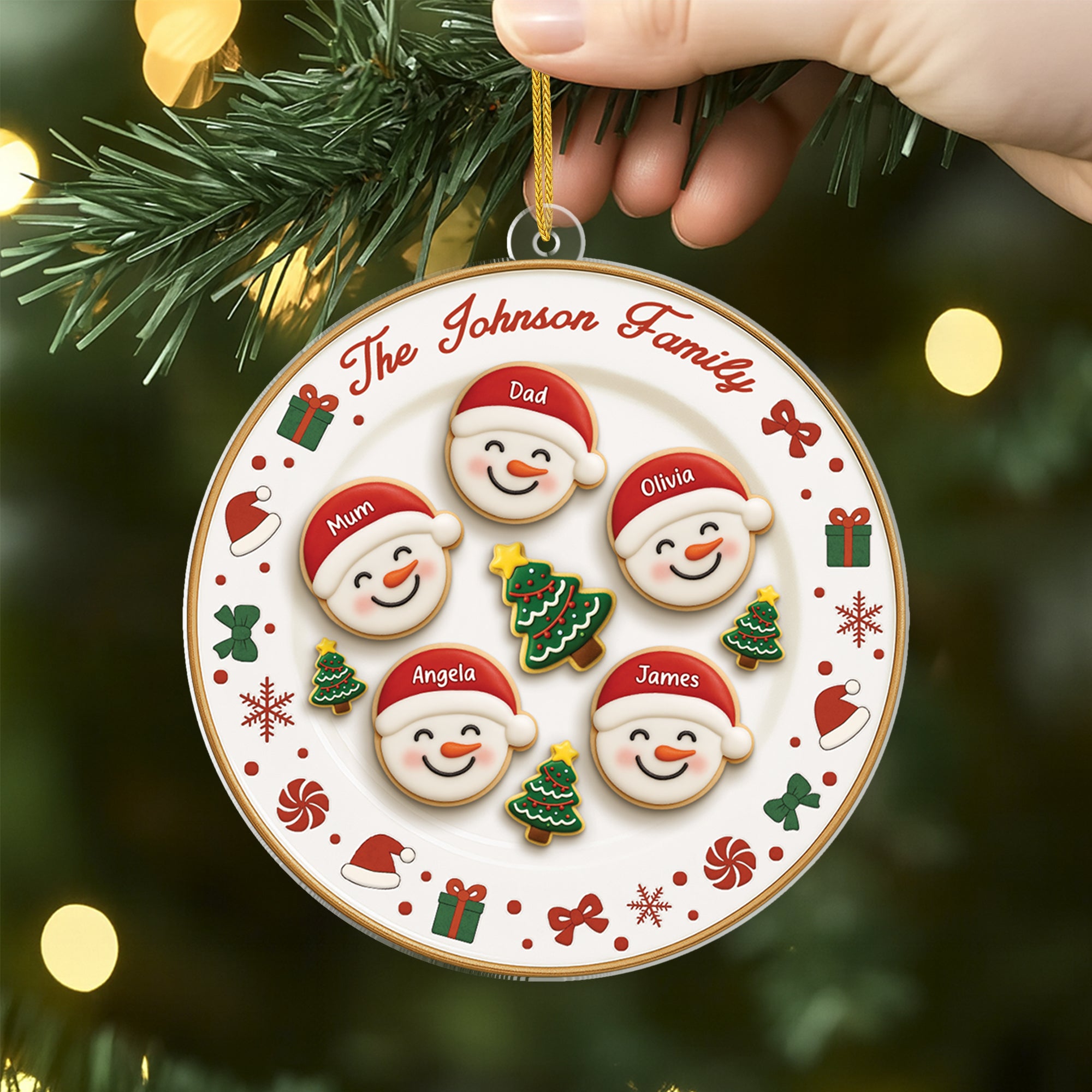 6301OUk1 3d printing effect acrylic christmas cookie ornaments_ custom family gifts 6301OKLNI_2