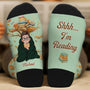 6320JUS1 im reading socks_ personalized gifts for a book lover 6320J8LTA_2