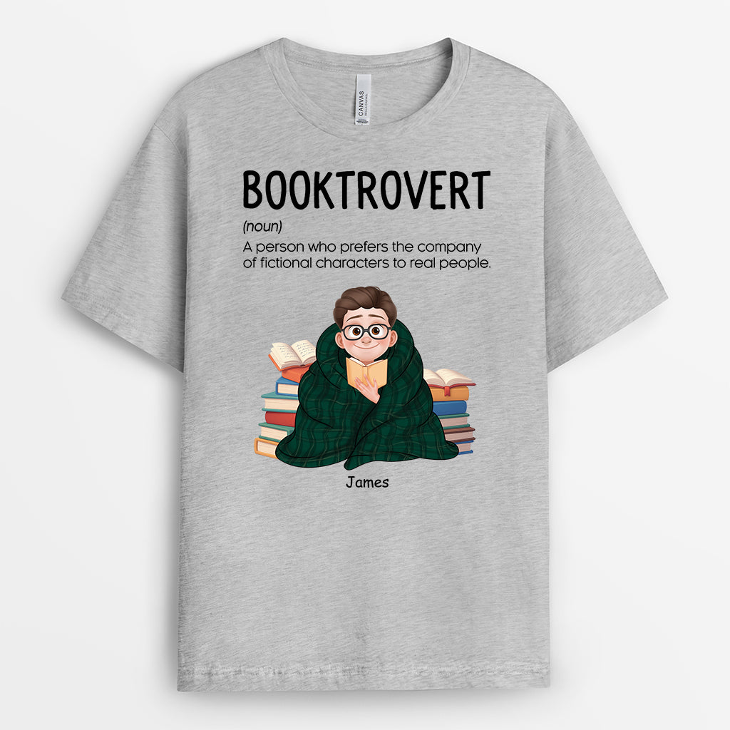 6323AUS1 funny booktrovert shirt personalized gifts for book lovers 6323AKL5A_2