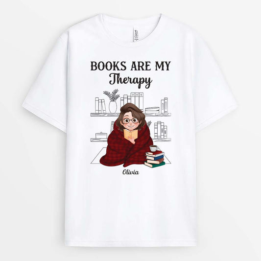 6347AUS1 books are my therapy shirt personalized gifts for book lovers 6347AKT5A_bed03fbc b95a 4108 8942 22e0f4bfad18